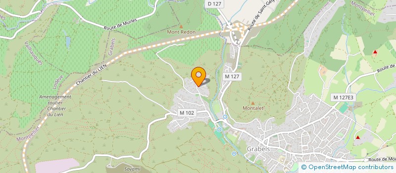 localisation de l'entreprise HEPTASOUND à GRABELS