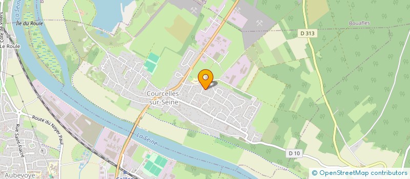 localisation de l'entreprise HEQUET INVESTISSEMENT  COURCELLES-SUR-SEINE