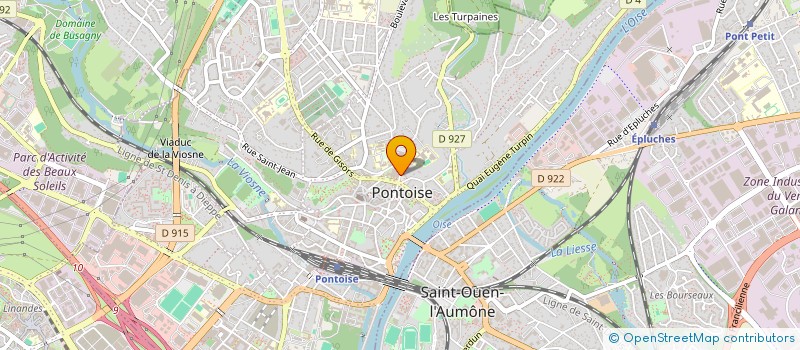 localisation de l'entreprise HEQUET - PRETAT - LE GALL à PONTOISE
