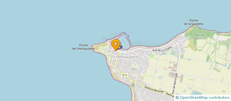 localisation de l'entreprise HER OCEAN à NOIRMOUTIER-EN-L'ILE