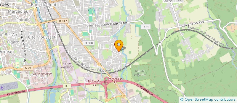 localisation de l'entreprise HERA  SEMEAC