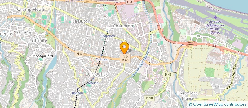localisation de l'entreprise HERA à SAINT-DENIS