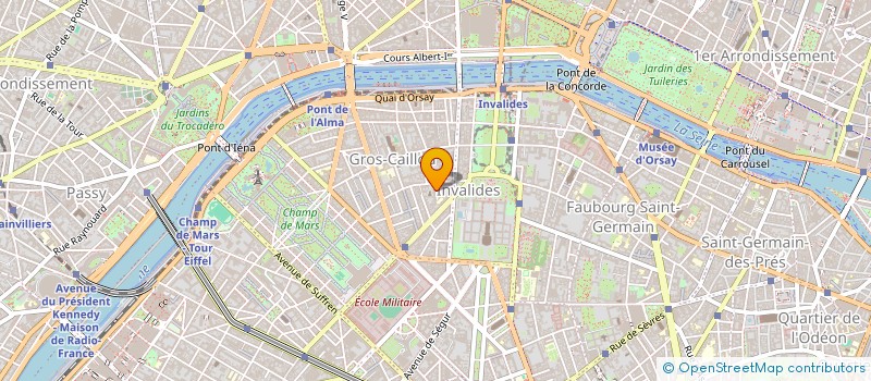 localisation de l'entreprise HERA  PARIS