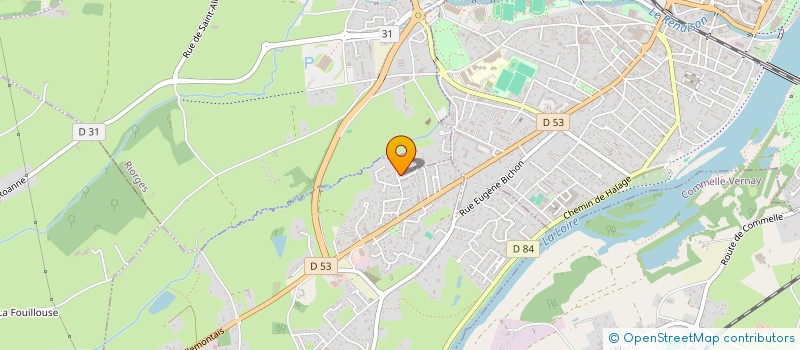 localisation de l'entreprise HERA  VILLEREST