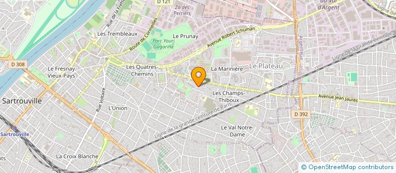 localisation de l'entreprise HERA à MAISONS-LAFFITTE