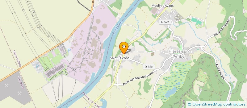 localisation de l'entreprise HERA  HIERES-SUR-AMBY