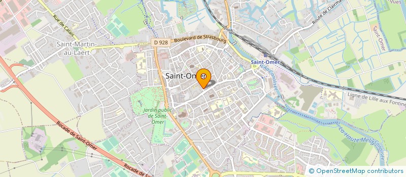 localisation de l'entreprise HERA CONSTRUCTION à SAINT-OMER