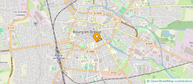 localisation de l'entreprise HERA CONSULTING à BOURG-EN-BRESSE
