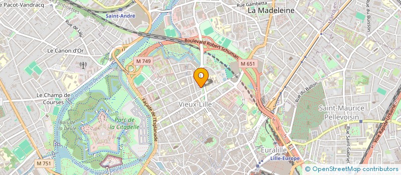 localisation de l'entreprise HERA EVENEMENTIEL à LILLE