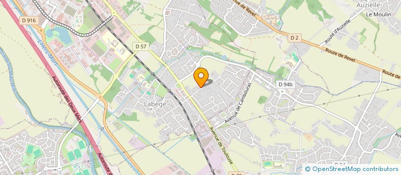 localisation de l'entreprise HERA LINKS  LABEGE