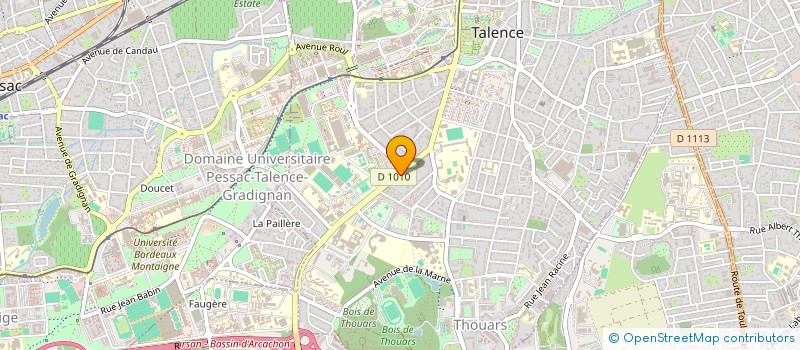 localisation de l'entreprise HERA PROPRETE SERVICES  TALENCE