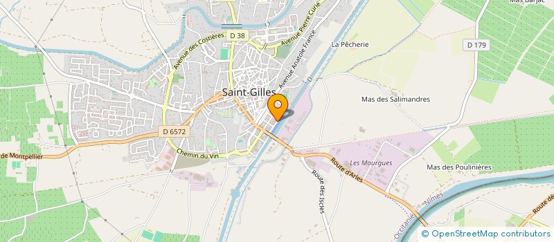 localisation de l'entreprise HERACLEE SARL  SAINT-GILLES