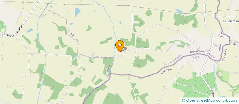 localisation de l'entreprise HERACLES  ASTAFFORT