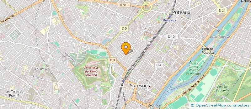 localisation de l'entreprise HERACLES à SURESNES