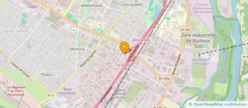 localisation de l'entreprise HERACLES CONSTRUCTIONS à TOULOUSE