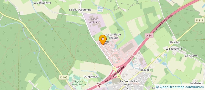 localisation de l'entreprise HERACLES HABITAT  LIFFRE