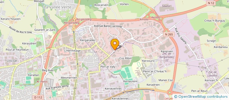 localisation de l'entreprise HERACLES HALTEROPHILIE  GOUESNOU