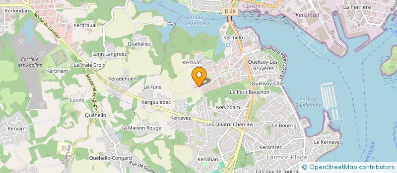 localisation de l'entreprise HERACLES IMMO  LARMOR-PLAGE