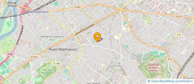 localisation de l'entreprise HERACLES SARL  RUEIL-MALMAISON