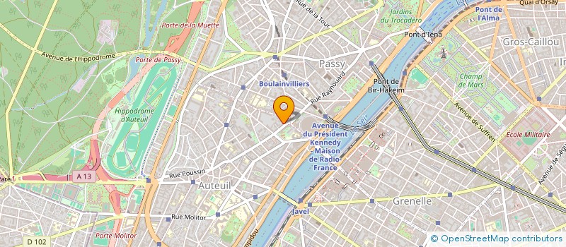 localisation de l'entreprise HERACLIDE INVEST SAS  PARIS