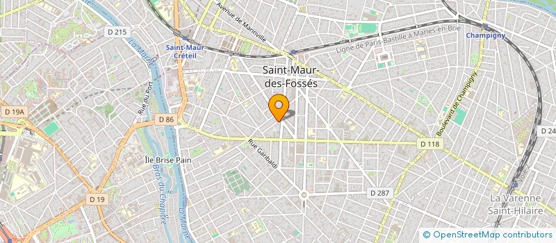 localisation de l'entreprise HERACONS à SAINT-MAUR-DES-FOSSES