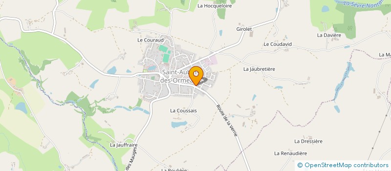 localisation de l'entreprise HERAE à SAINT-AUBIN-DES-ORMEAUX