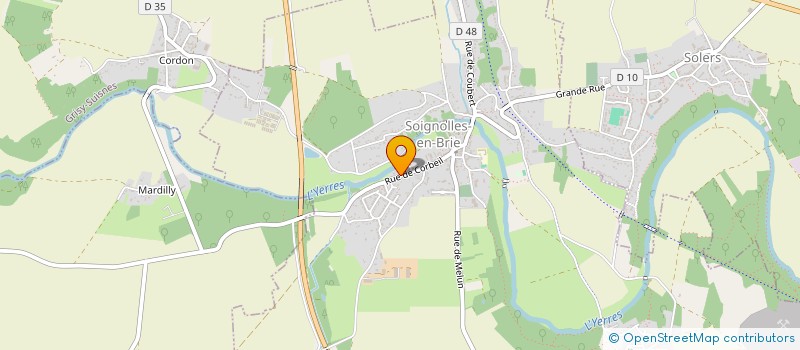 localisation de l'entreprise HERAHUB  SOIGNOLLES-EN-BRIE