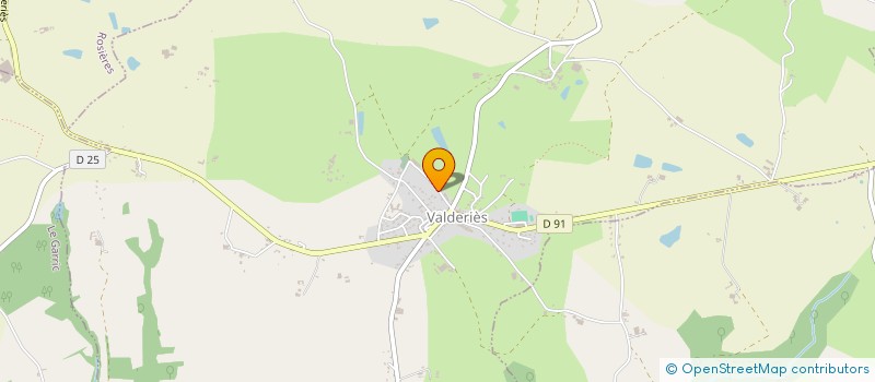 localisation de l'entreprise HERAIL ASSAINISSEMENT  VALDERIES
