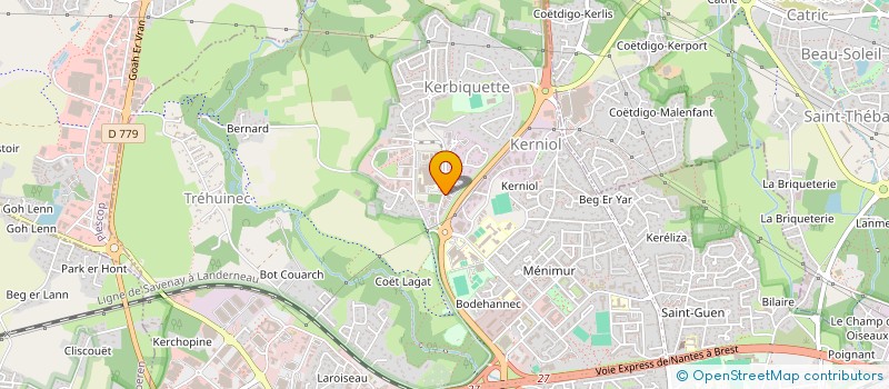 localisation de l'entreprise HERAKLES à VANNES