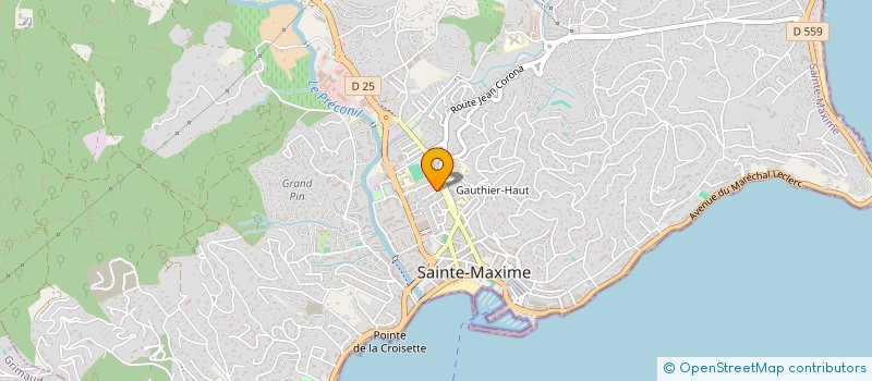 localisation de l'entreprise HERAKLES à SAINTE-MAXIME