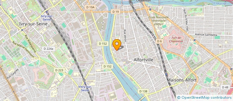 localisation de l'entreprise HERAKLES MANAGEMENT à ALFORTVILLE