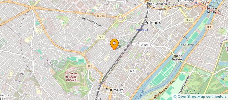 localisation de l'entreprise HERAKLIDES à SURESNES