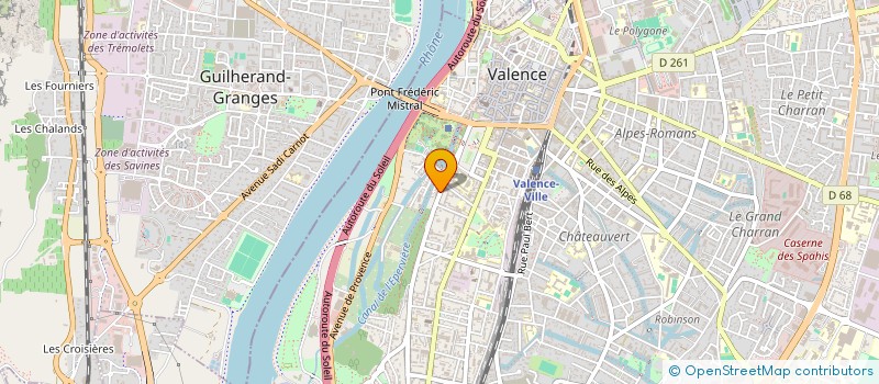 localisation de l'entreprise HERAKLION  CHATEAUNEUF-SUR-ISERE