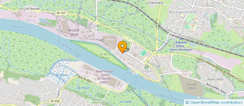 localisation de l'entreprise HERAL  INDRE