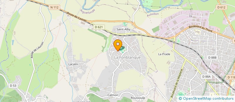 localisation de l'entreprise HERAL ET FILS  AIGUEFONDE