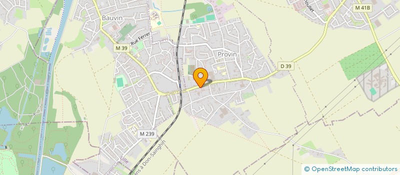 localisation de l'entreprise HERAMAR  PROVIN