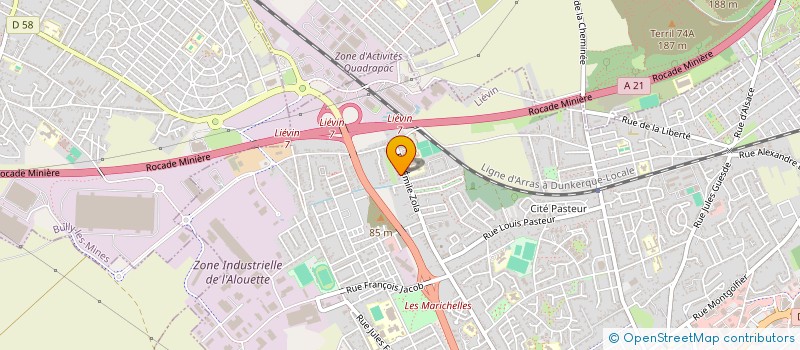 localisation de l'entreprise HERANCA FAMILIAR  LIEVIN