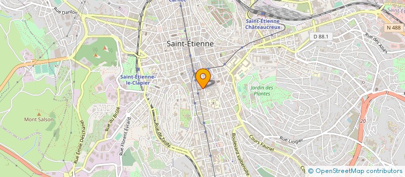 localisation de l'entreprise HERASSUR  SAINT-ETIENNE