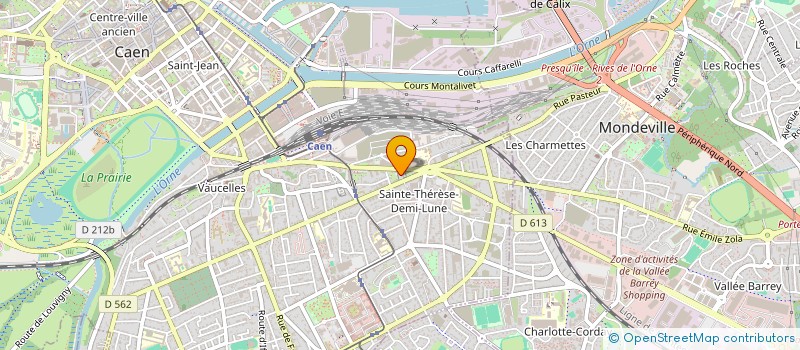 localisation de l'entreprise HERAT RENOV à CAEN