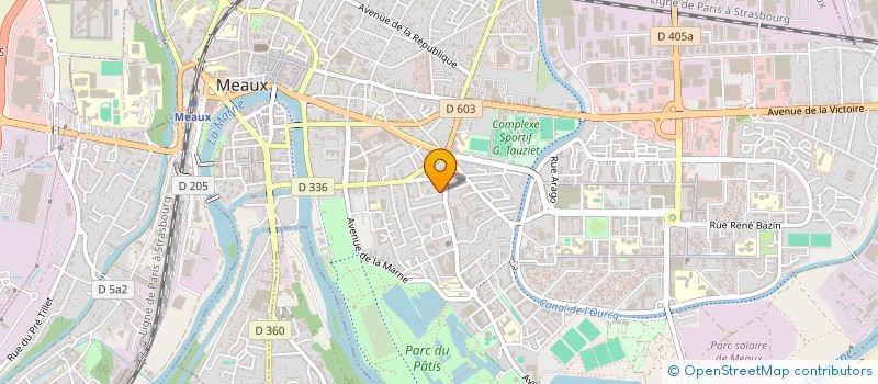 localisation de l'entreprise HERATECH à MEAUX