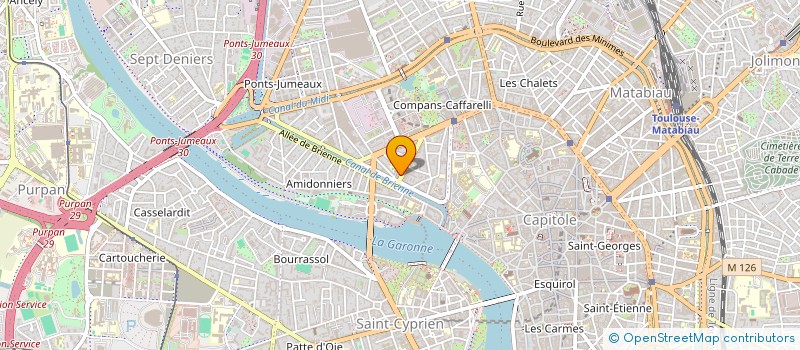 localisation de l'entreprise HERAUD  TOULOUSE