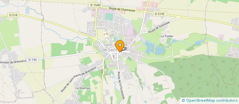 localisation de l'entreprise HERAUD GEORGES ET MAURICE à SAINT-ETIENNE-DE-SAINT-GEOIRS