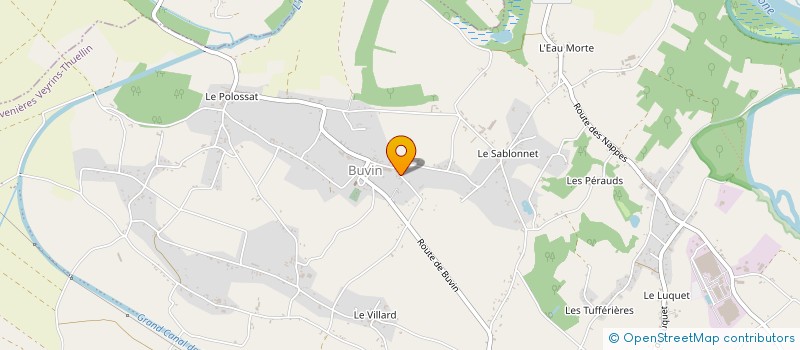 localisation de l'entreprise HERAUD MACONNERIE  LES AVENIERES VEYRINS-THUELLIN