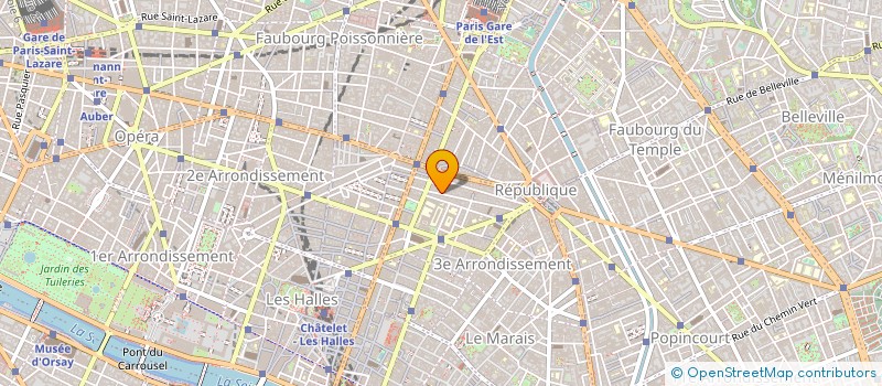 localisation de l'entreprise HERAULT à PARIS