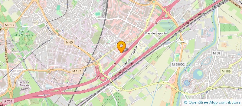 localisation de l'entreprise HERAULT AUTOMOBILE MEDITERRANEE à LATTES