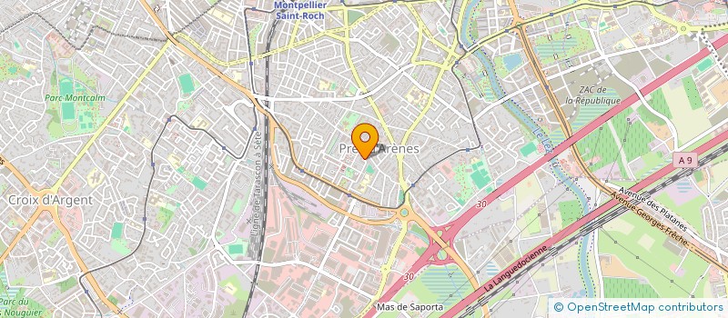 localisation de l'entreprise HERAULT-ELEC à MONTPELLIER