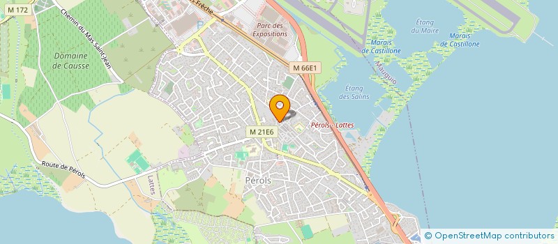 localisation de l'entreprise HERAULT ENVIRONNEMENT EQUITABLE  PEROLS