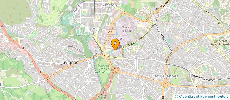 localisation de l'entreprise HERAULT EQUIPEMENT AUTOMATISME à MONTPELLIER