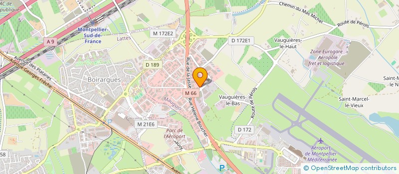 localisation de l'entreprise HERAULT EXPORT  MAUGUIO