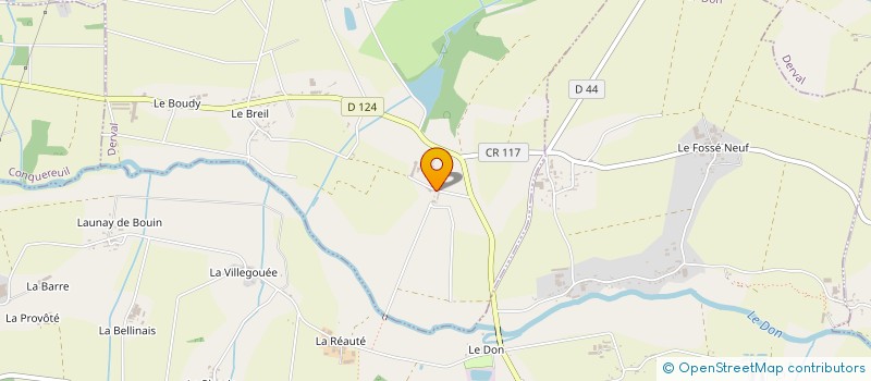 localisation de l'entreprise HERAULT FRERES  LUSANGER